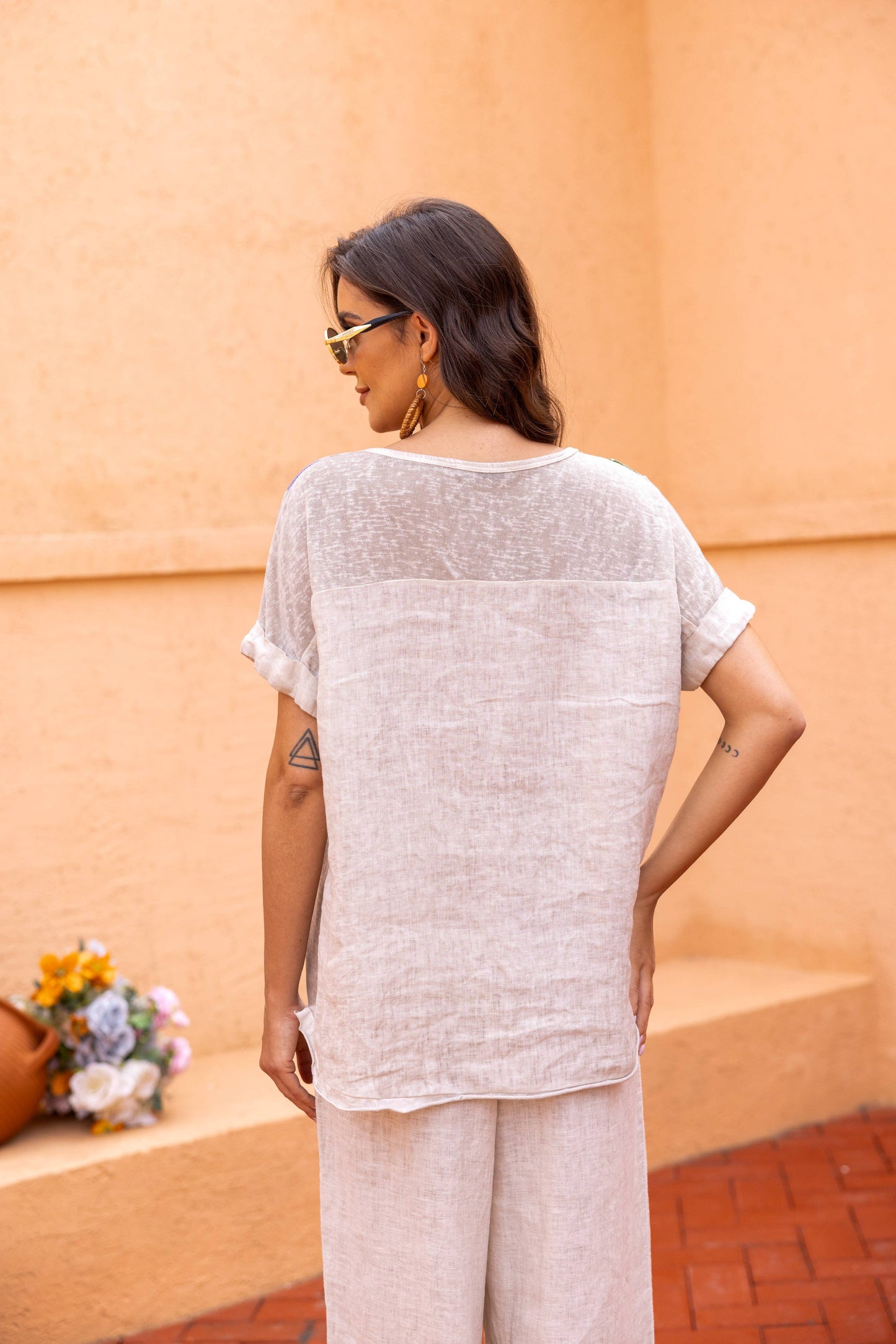OFV - Purple Petal Coldwash Top: Fango / S/M-L/XL