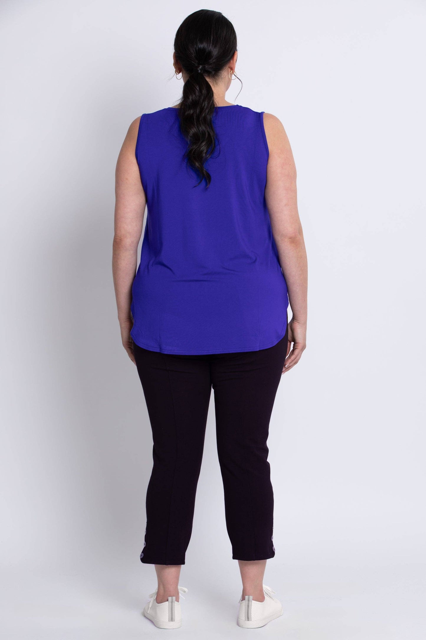 BSC- Jazz Tank, Violet, Bamboo: XLARGE