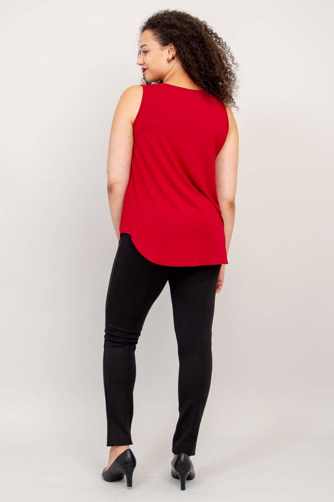 BSC - Jazz Tank, Lipstick, Bamboo: MEDIUM