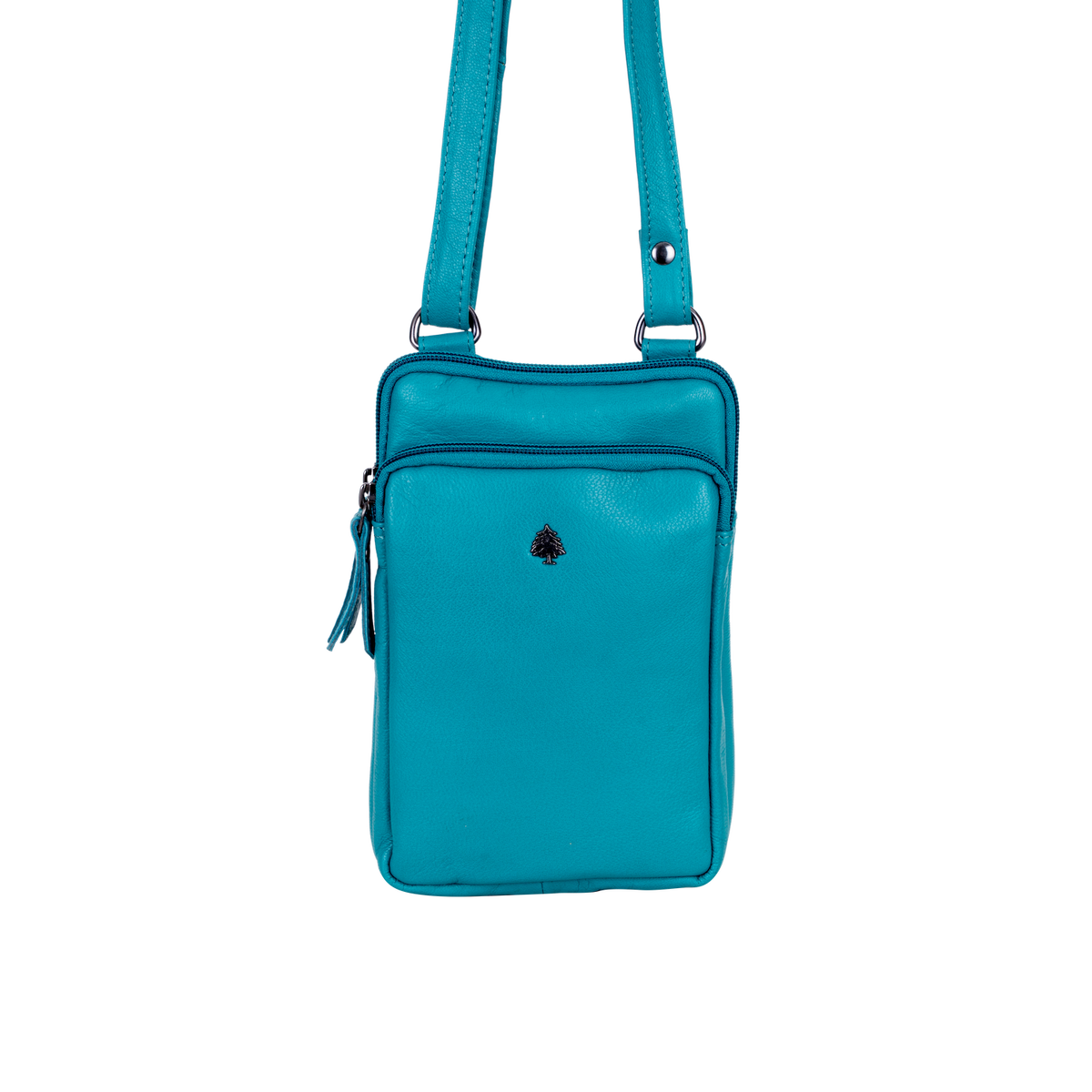 Greenwood Leather - Greenwood Oslo Compact Crossbody : Red