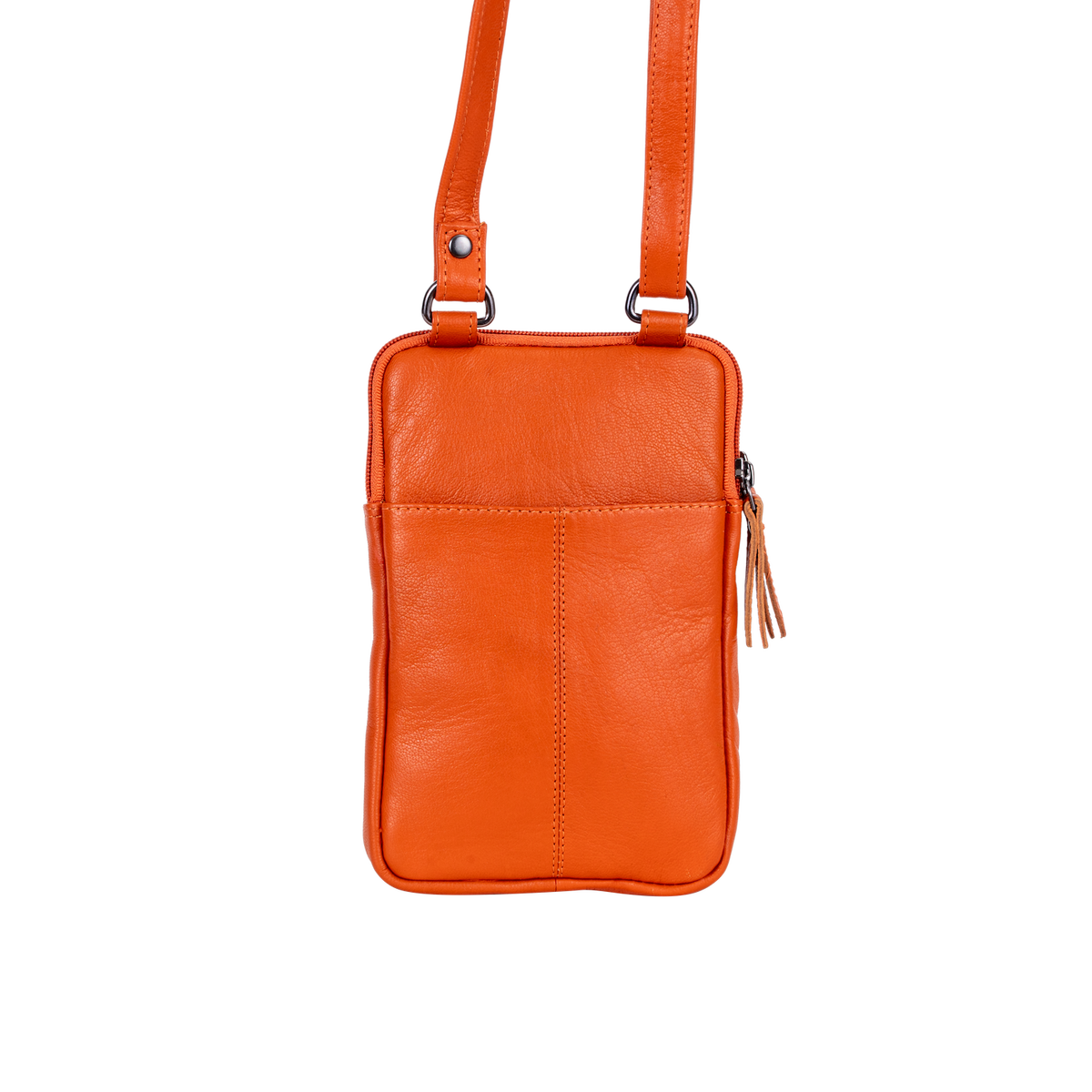 Greenwood Leather - Greenwood Oslo Compact Crossbody : Red