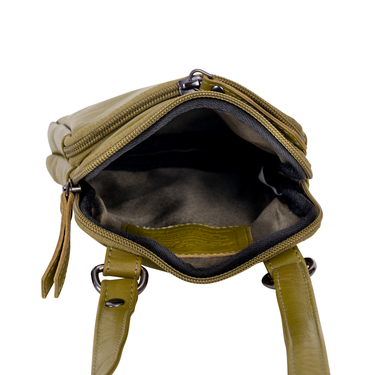 Greenwood Leather - Greenwood Oslo Compact Crossbody : Red