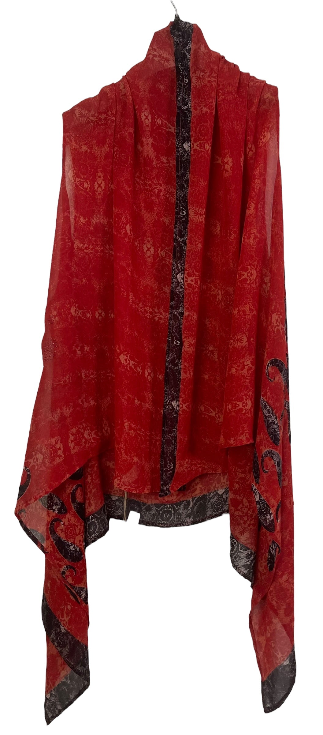 PRG7874 Sheer Avatar Pure Silk Versatile Vest