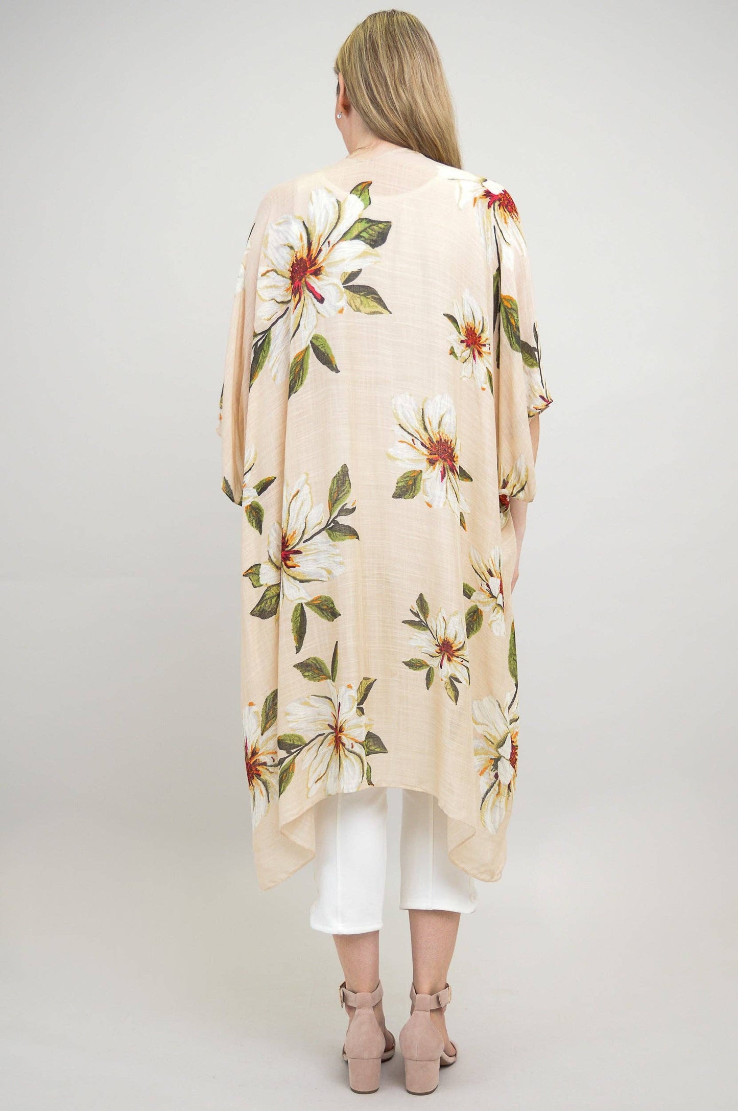 Blue Sky Clothing Co LLC - Darcy, Sand Floral, One Size: One Size