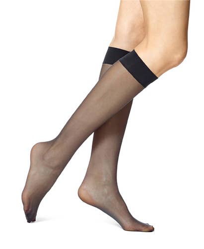 HUE Canada - Sheer Knee High Value 2 Pair Pack: Bare / OS