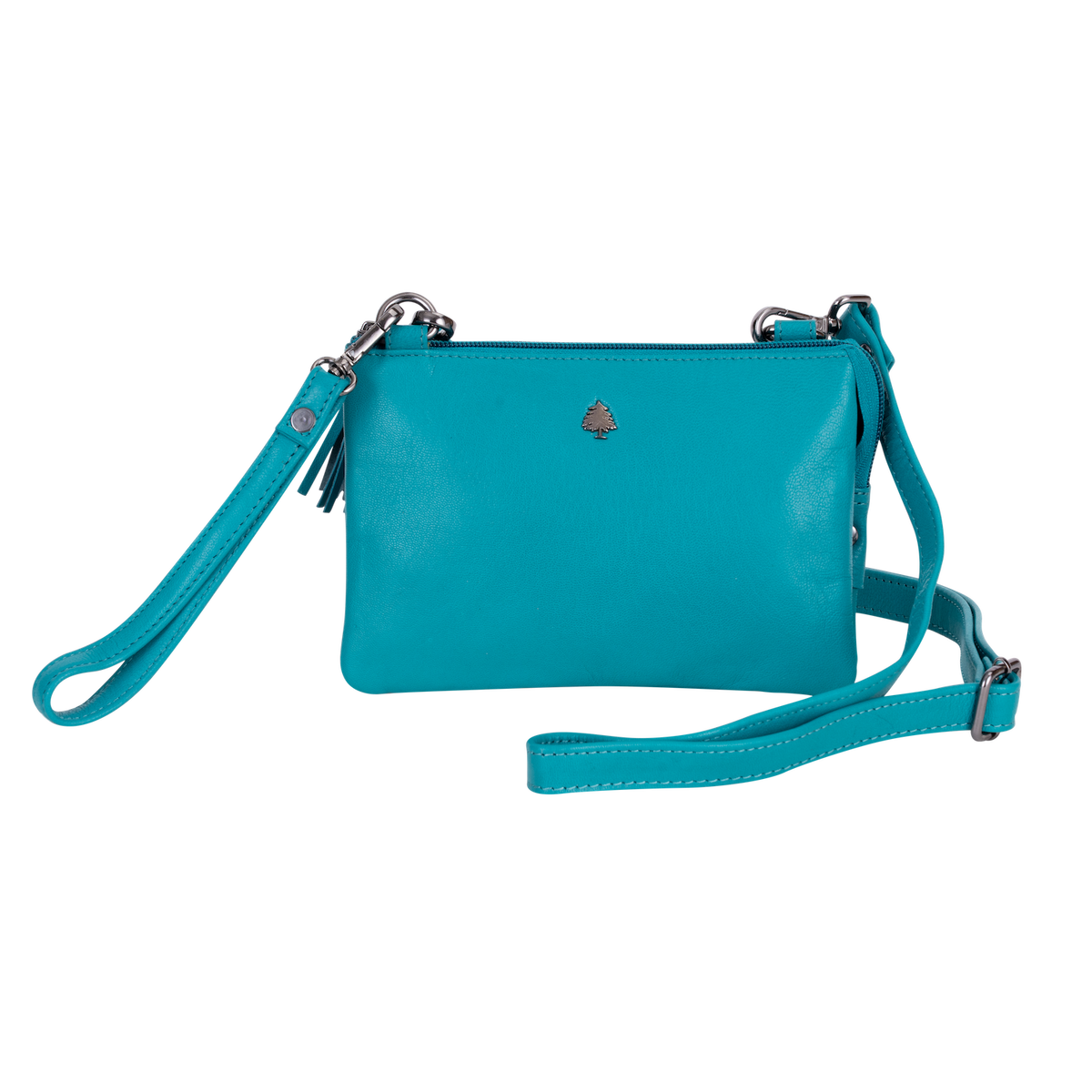 Greenwood Leather - Women's Shoulder Bag Ruby: Red