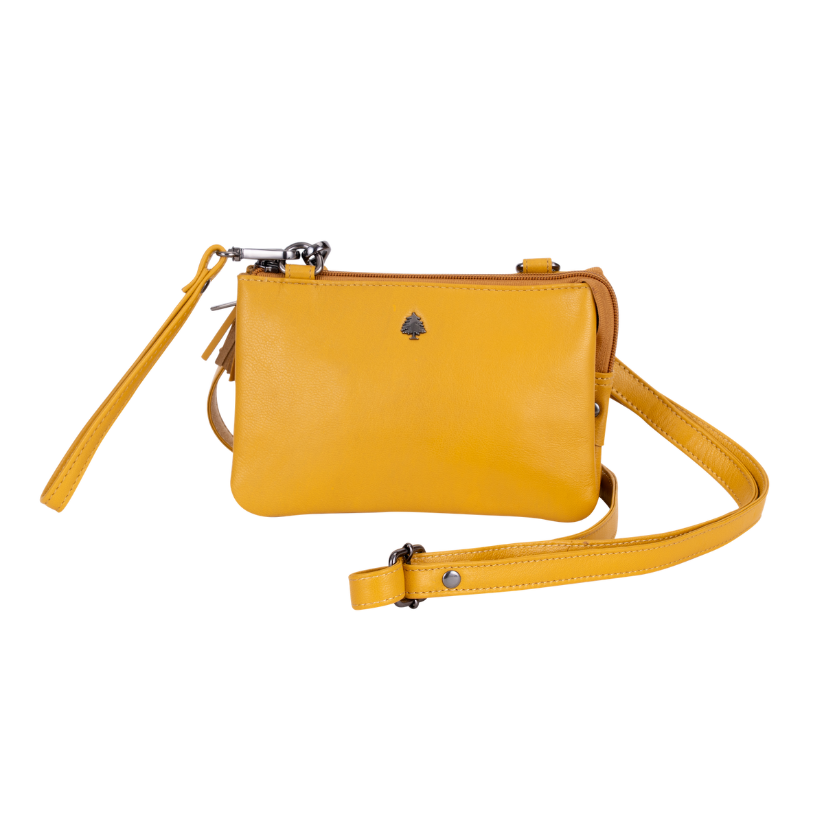 Greenwood Leather - Women's Shoulder Bag Ruby: Red