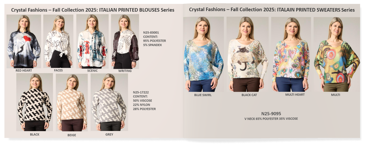 MODES C KNIT TOPS