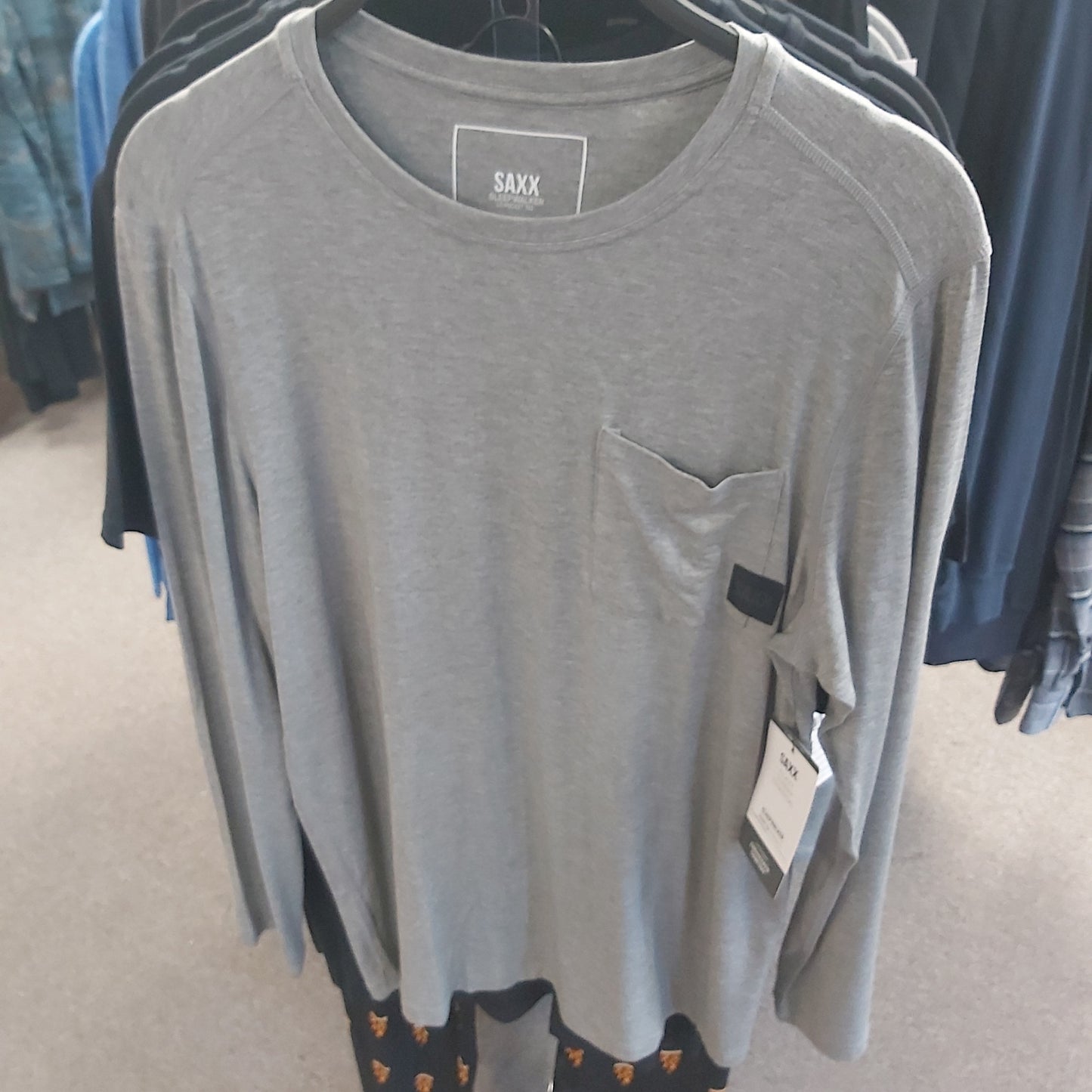 Saxx Sleepwalker Pocket T LS