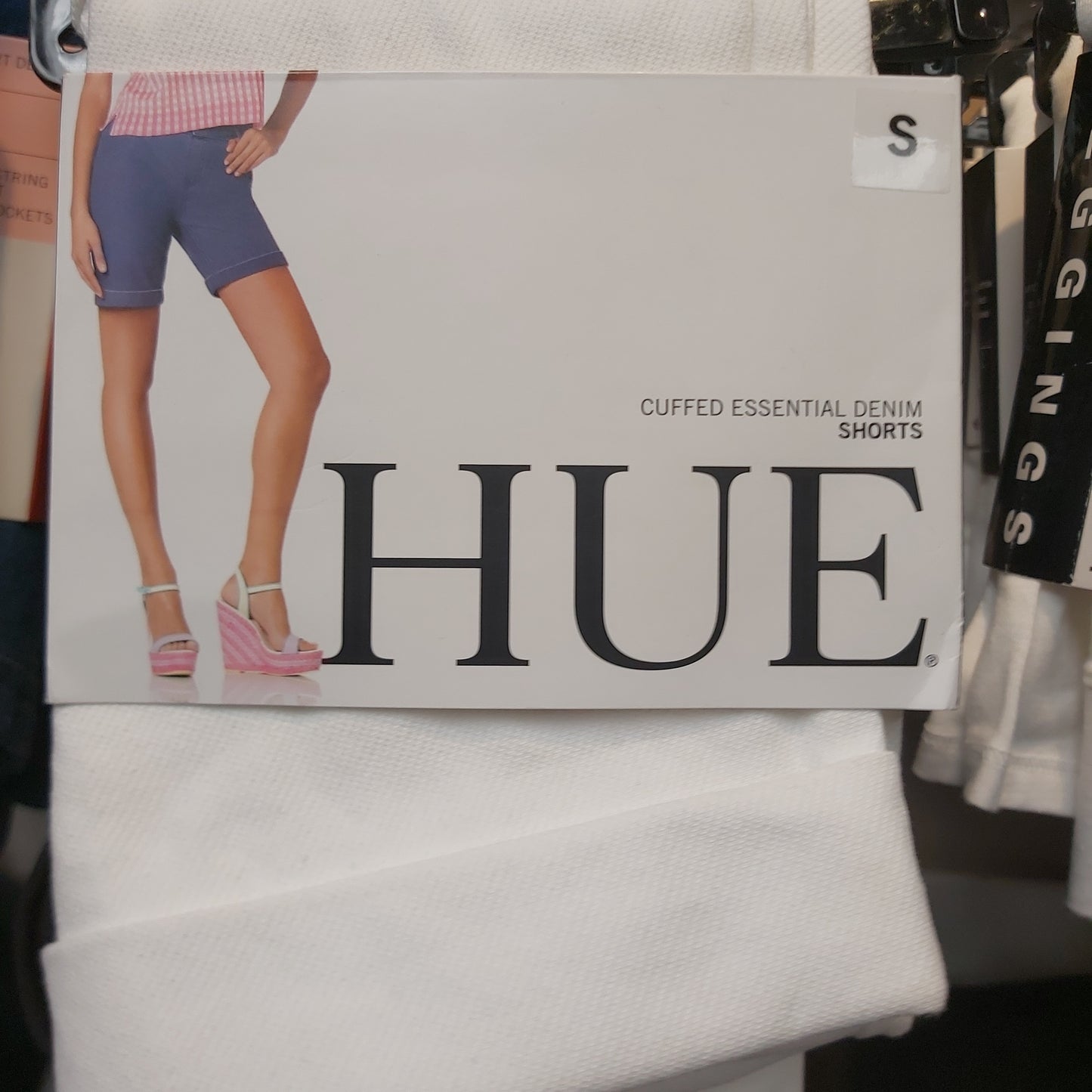 Hue Cuffed Denim Shorts