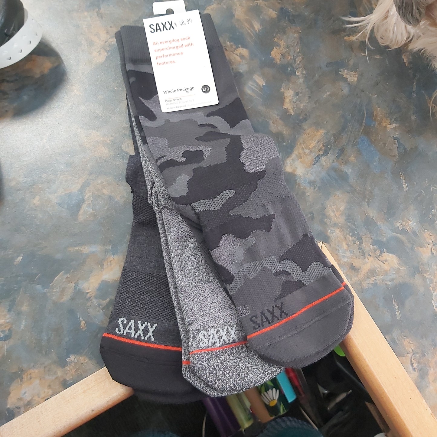 Saxx crew socks