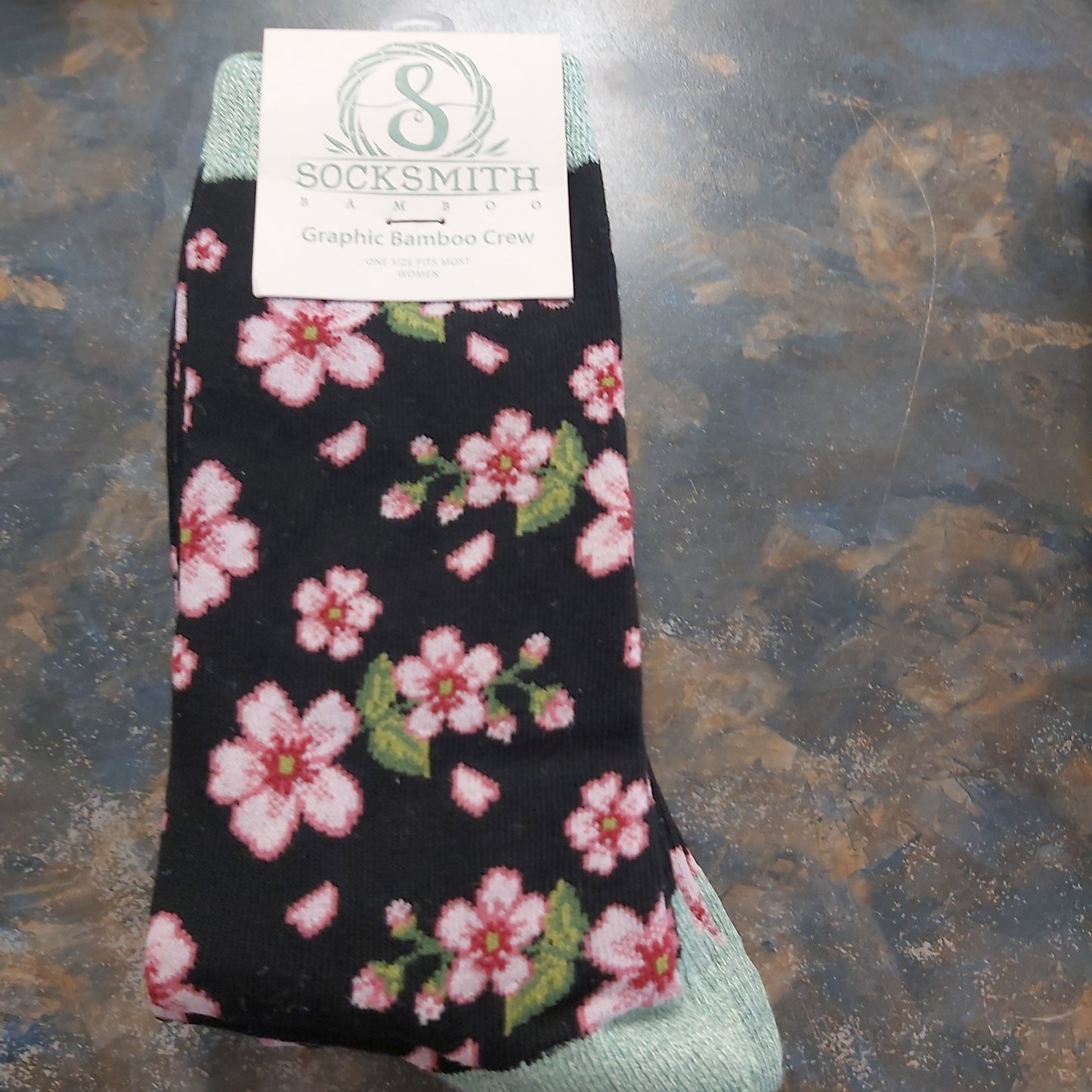 Socksmith Lds Bamboo crew socks