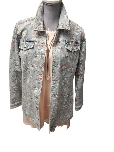 Tribal denim jacket