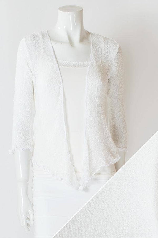 Blue Sky Clothing Co LLC - Short Shrug: White / One Size