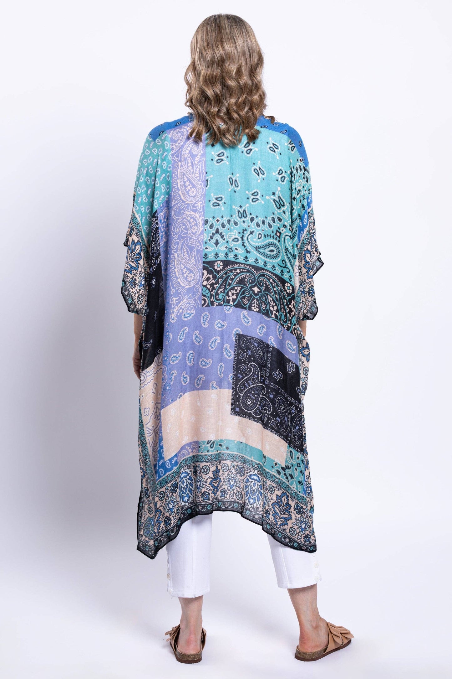 Blue Sky Clothing Co LLC - Darcy #54,  Patchwork Sky: One Size