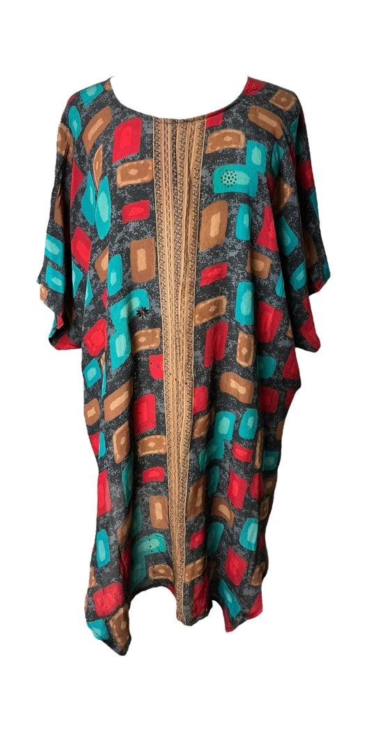 PRC7286 Avatar Pure Silk Waterfall Top