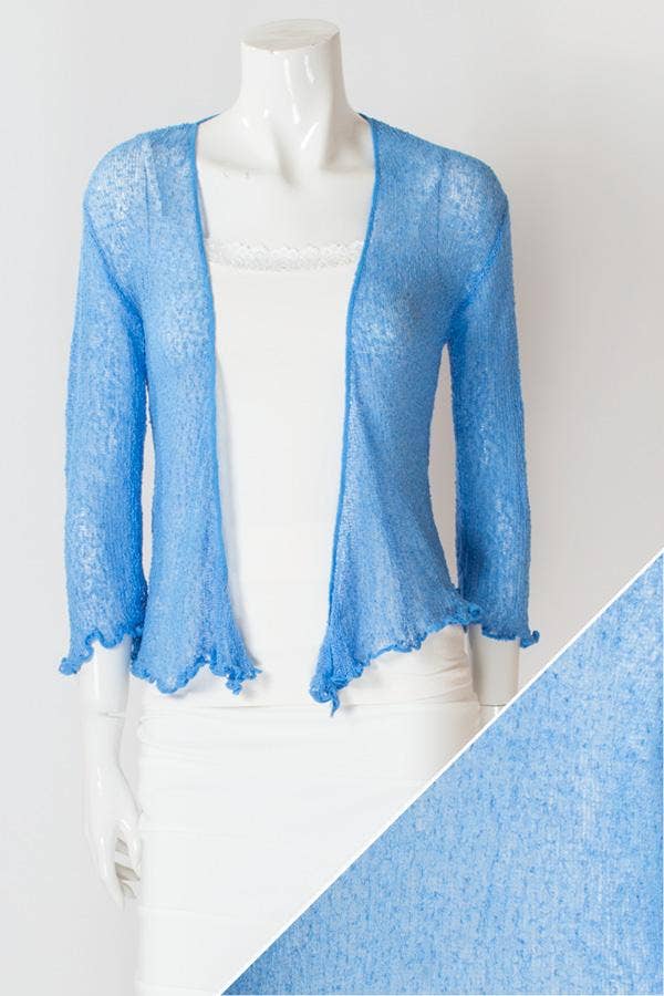 Blue Sky Clothing Co LLC - Short Shrug: Rosy Pink / One Size