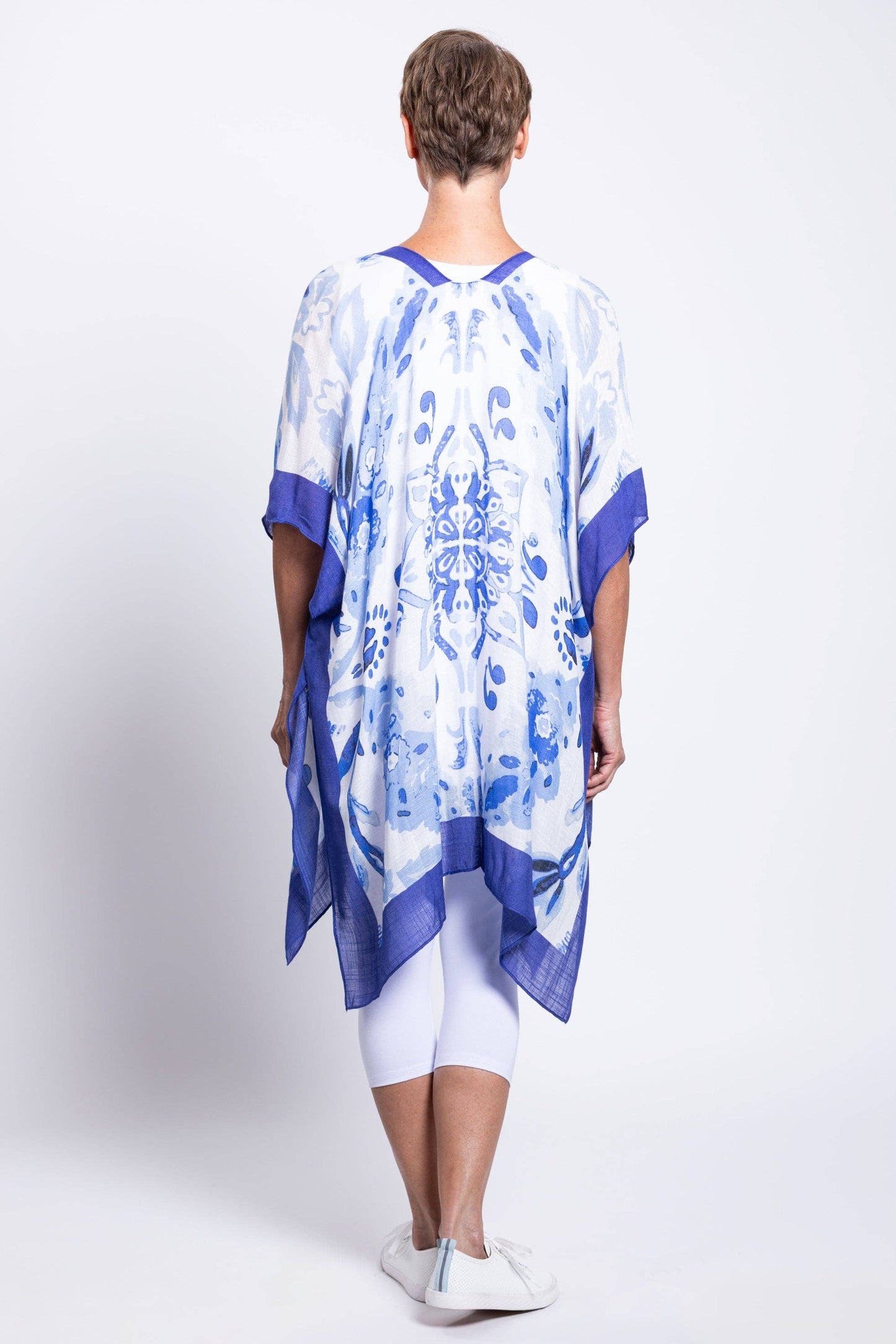 Blue Sky Clothing Co LLC - Darcy #44, Indigo Breeze: One Size
