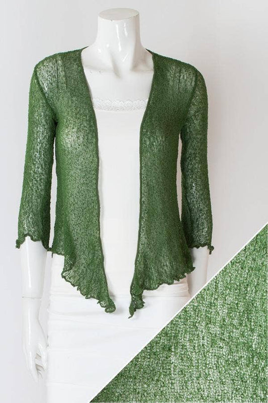 Blue Sky Clothing Co LLC - Short Shrug: Forest / One Size