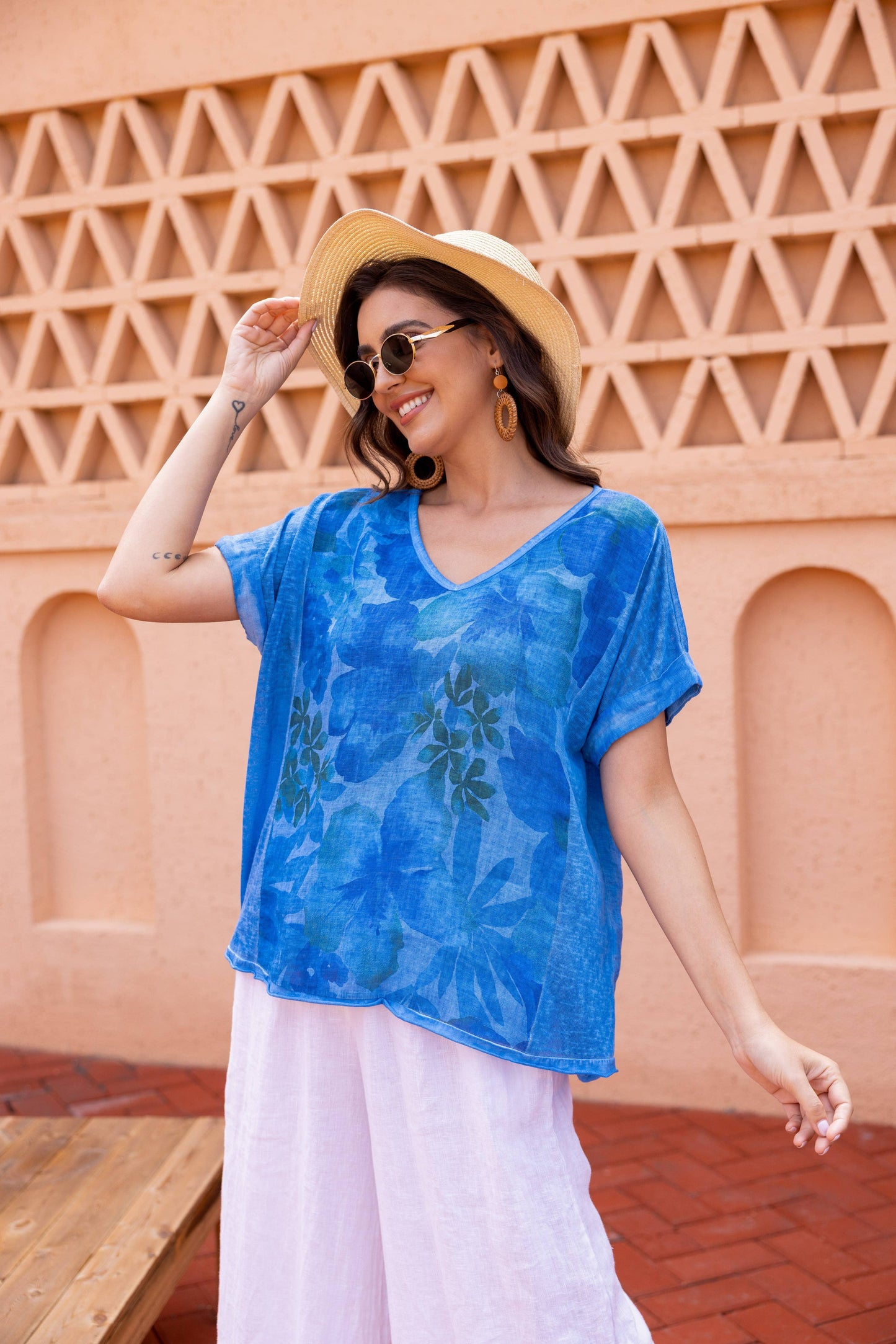 OFV - Purple Petal Coldwash Top: Fango / S/M-L/XL
