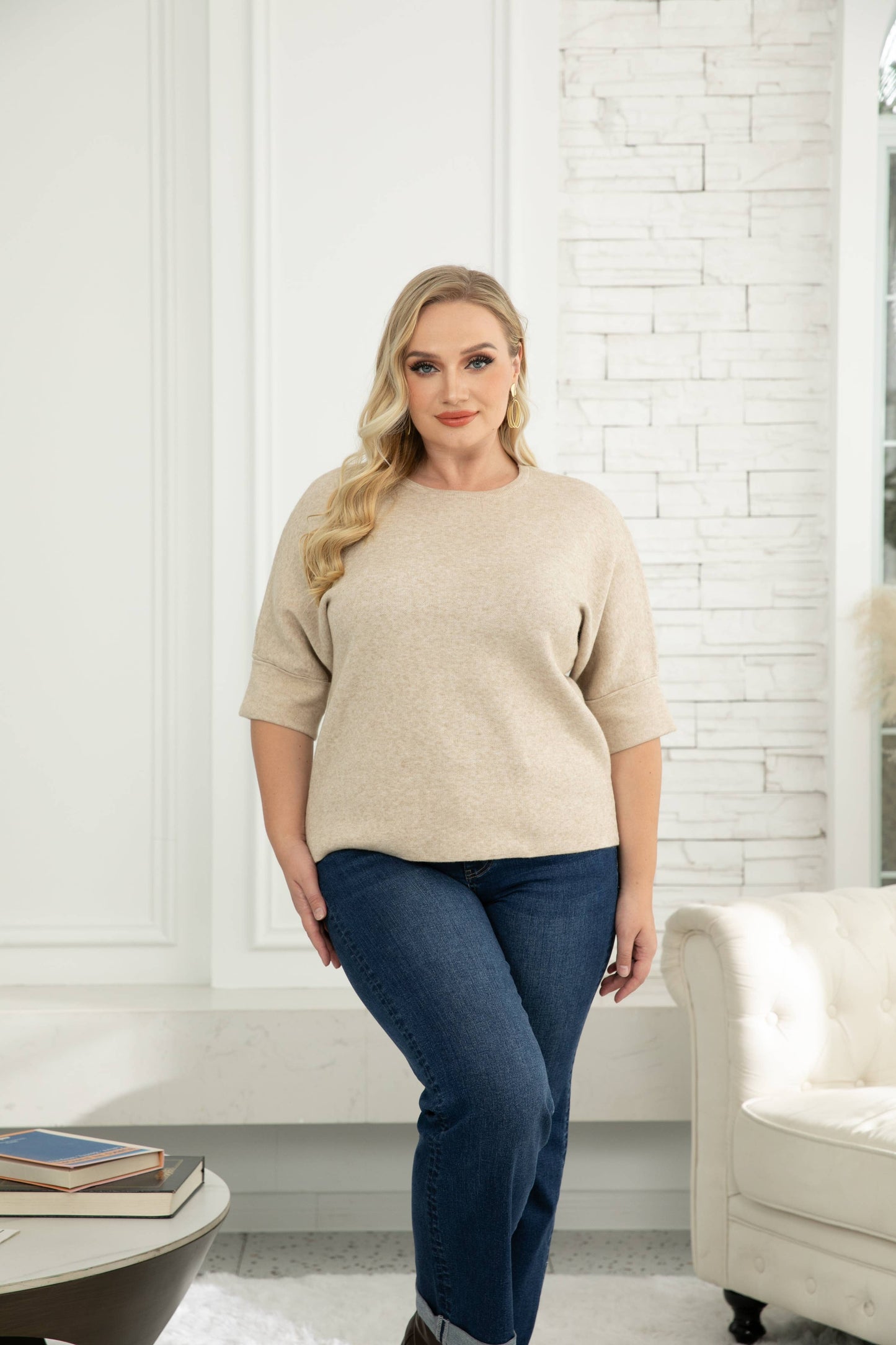 OFV- Talullah's Knit Top: Forest / One size