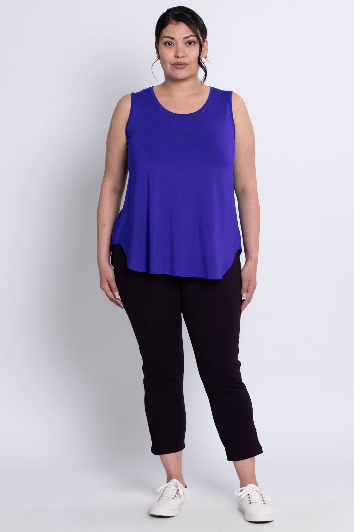 BSC- Jazz Tank, Violet, Bamboo: MEDIUM