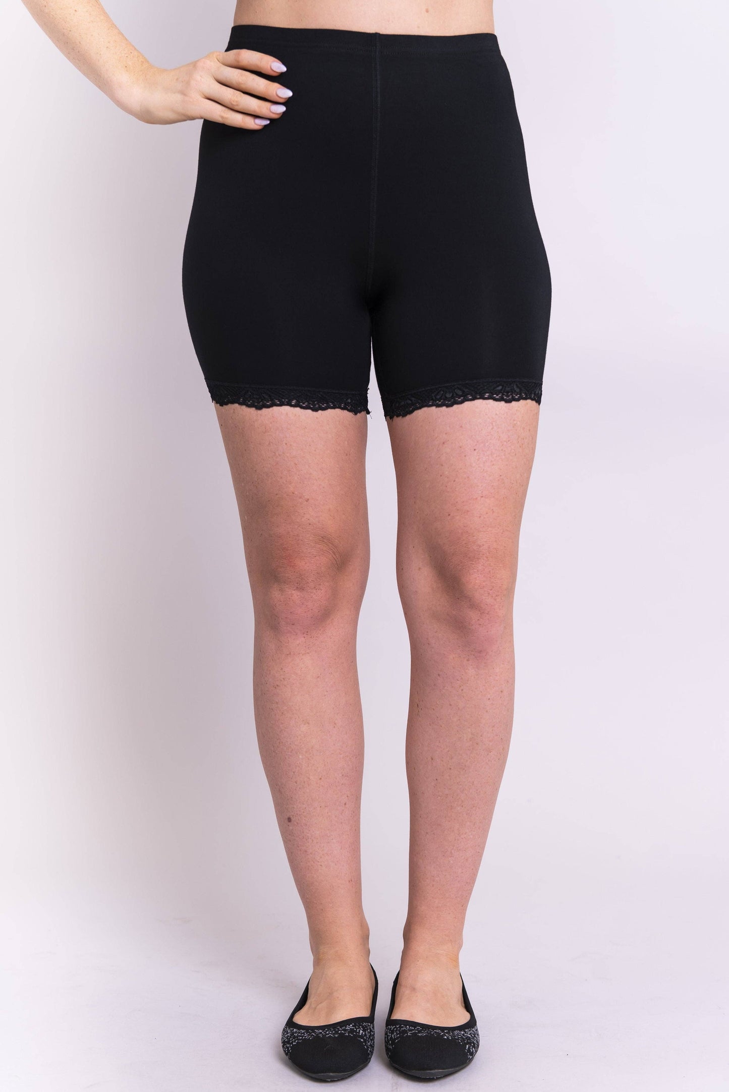 Blue Sky Clothing Co LLC - Kitty Undershorts, Black, Bamboo: LARGE