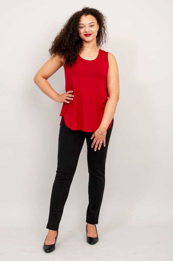 BSC - Jazz Tank, Lipstick, Bamboo: MEDIUM