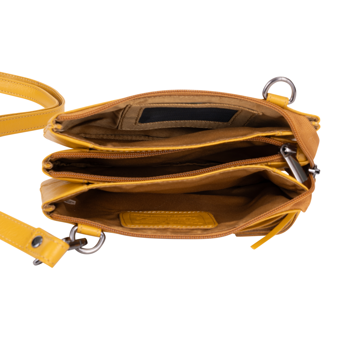 Greenwood Leather - Women's Shoulder Bag Ruby: Yellow