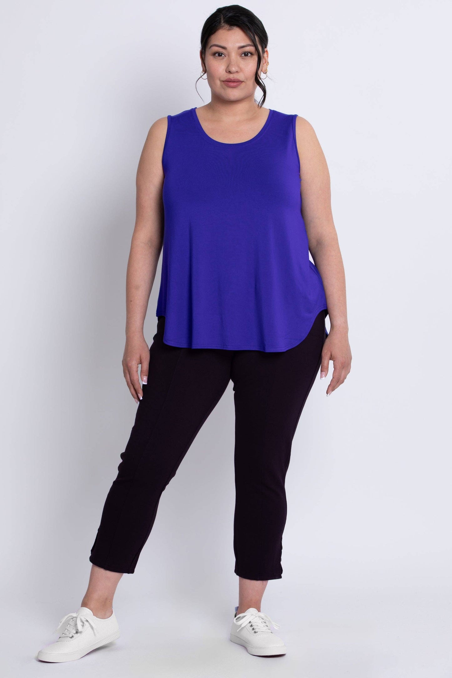 BSC- Jazz Tank, Violet, Bamboo: MEDIUM