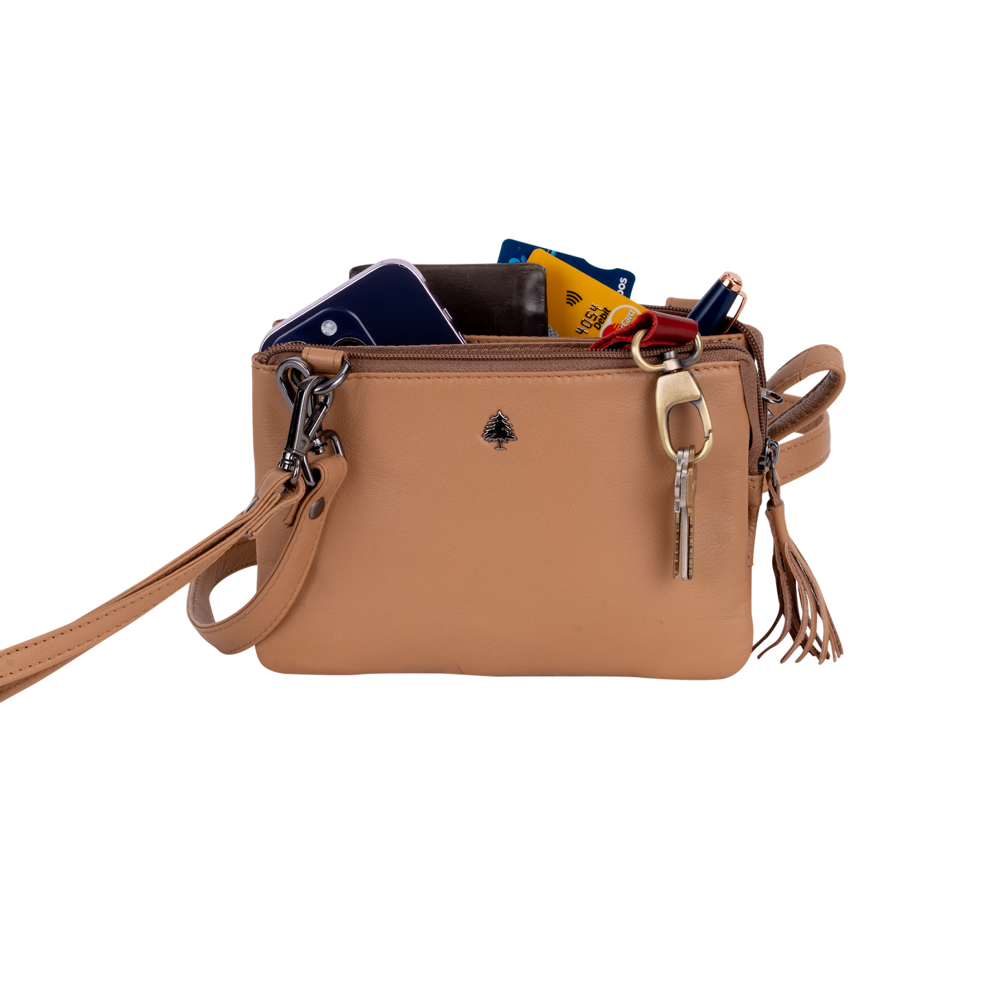 Greenwood Leather - Women's Shoulder Bag Ruby: Yellow