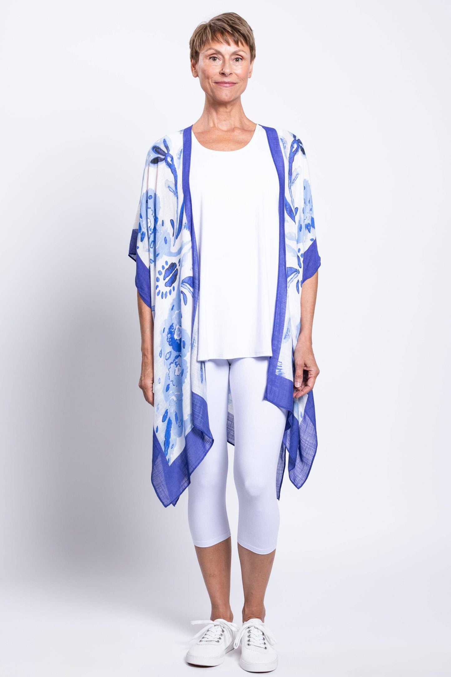 Blue Sky Clothing Co LLC - Darcy #44, Indigo Breeze: One Size