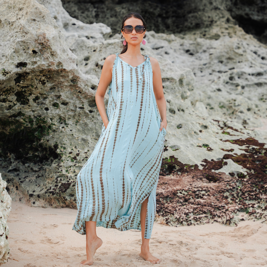 Tie Dye Dress - Mint