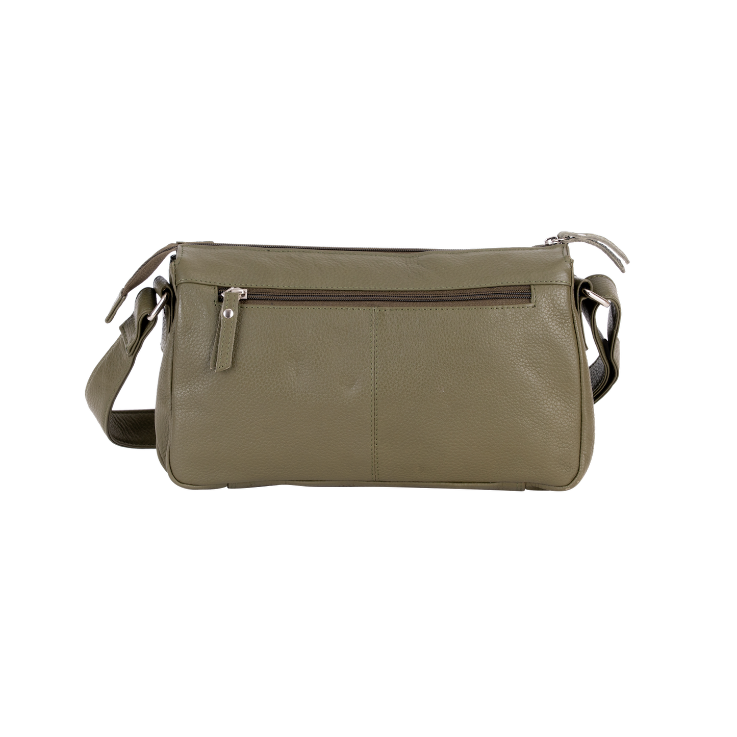 Greenwood Leather - Greenwood Leather Crossbody Bag – Stylish, Functional & Time: Black