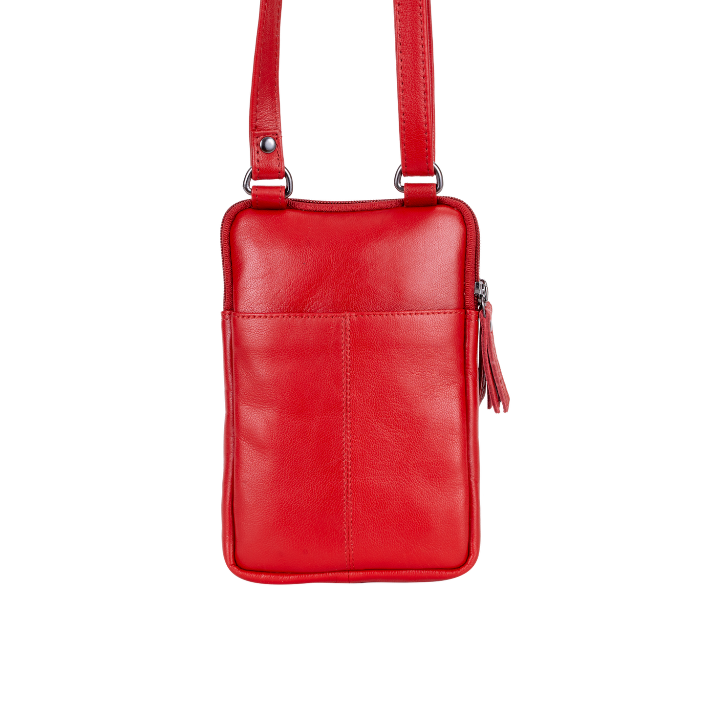 Greenwood Leather - Greenwood Oslo Compact Crossbody : Orange