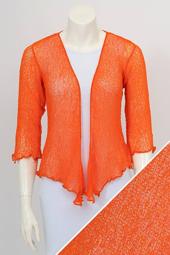 Blue Sky Clothing Co LLC - Short Shrug: Cream / One Size