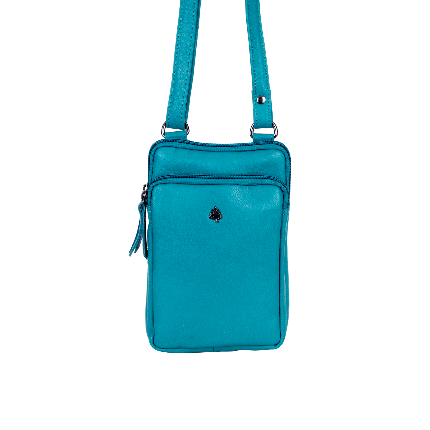 Greenwood Leather - Greenwood Oslo Compact Crossbody : Orange