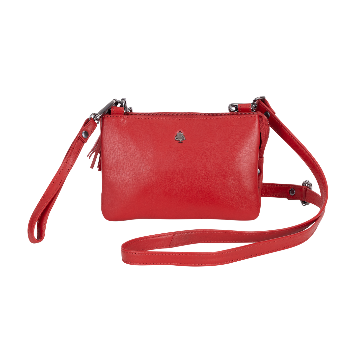 Greenwood Leather - Women's Shoulder Bag Ruby: Turquoise
