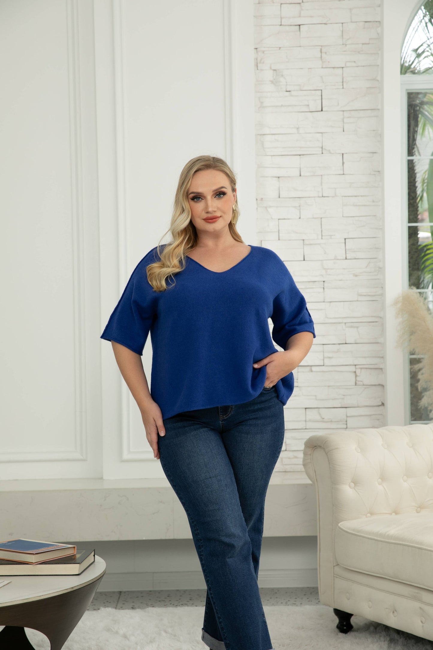 OFV- Talullah's Knit Top: Forest / One size