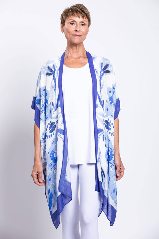 Blue Sky Clothing Co LLC - Darcy #44, Indigo Breeze: One Size
