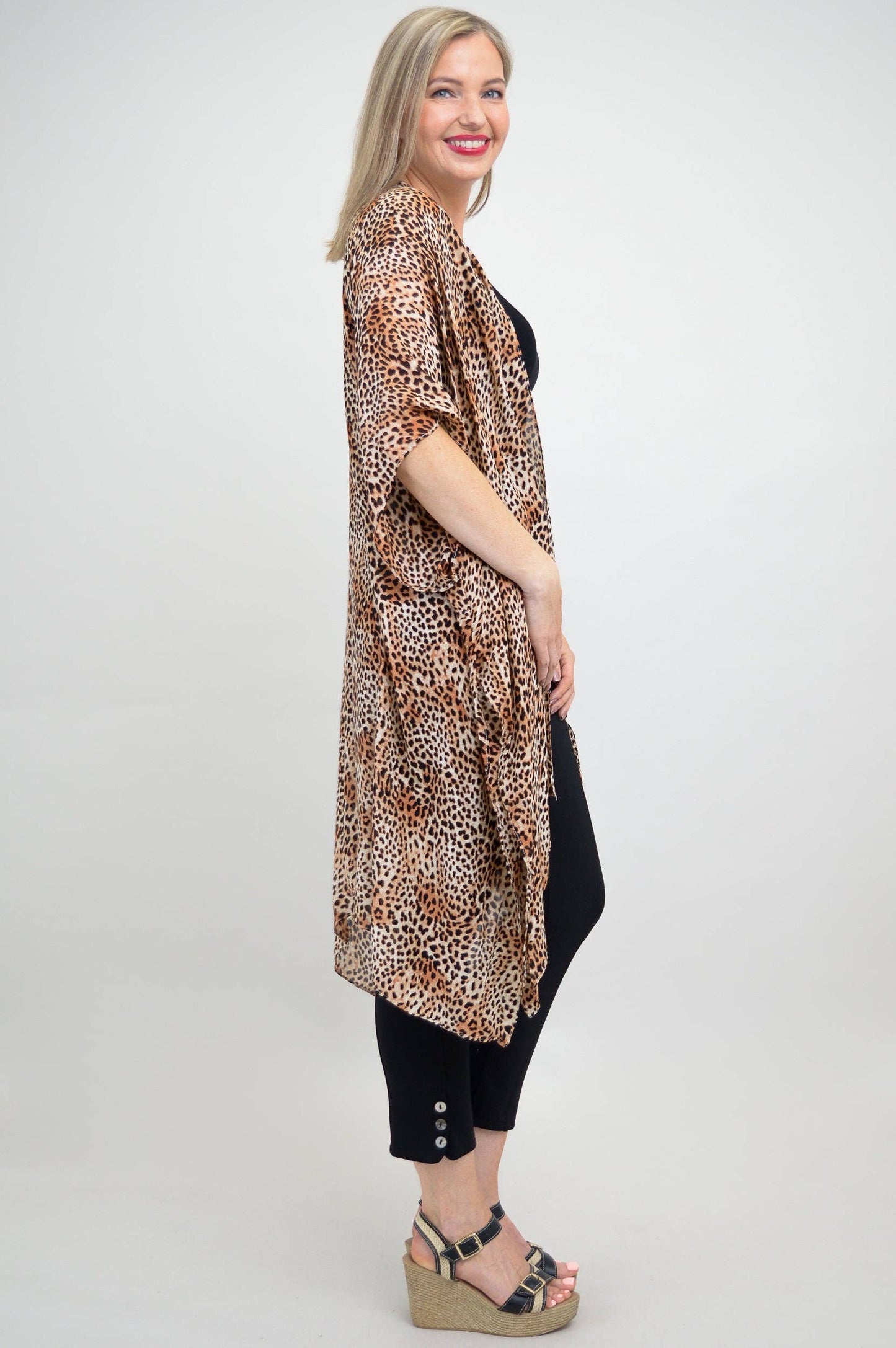 Blue Sky Clothing Co LLC - Darcy, Gold Jungle, One Size: One Size