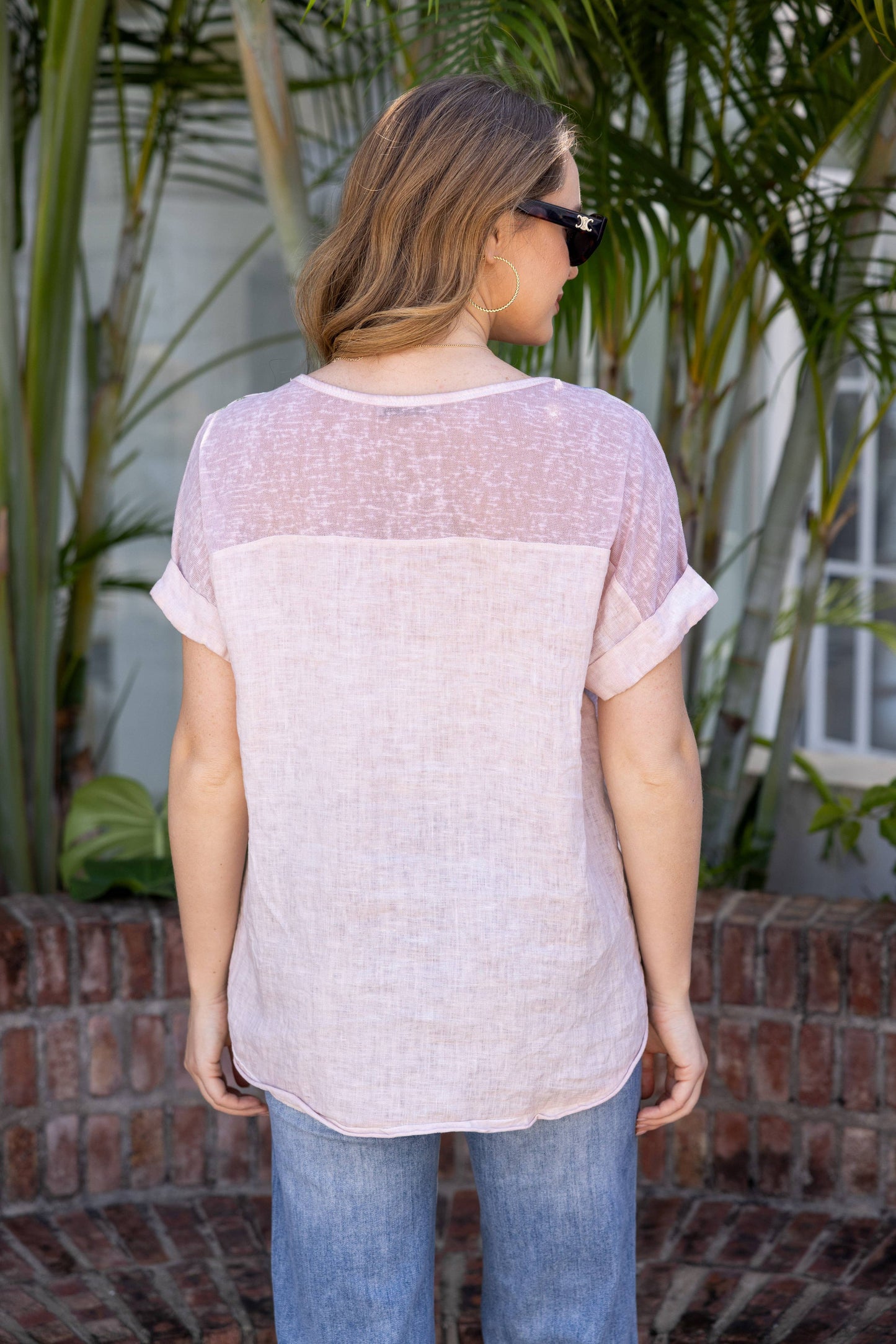OFV - Purple Petal Coldwash Top: Fango / S/M-L/XL