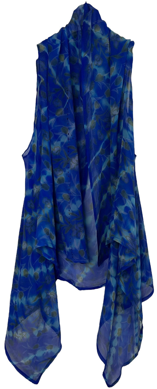 PRG6956 Sheer Avatar Pure Silk Versatile Vest