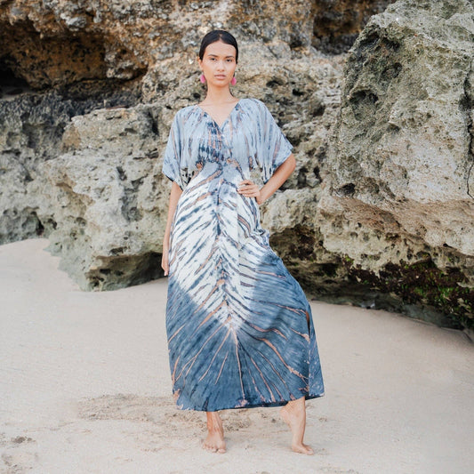 Maxi Dress With V-
