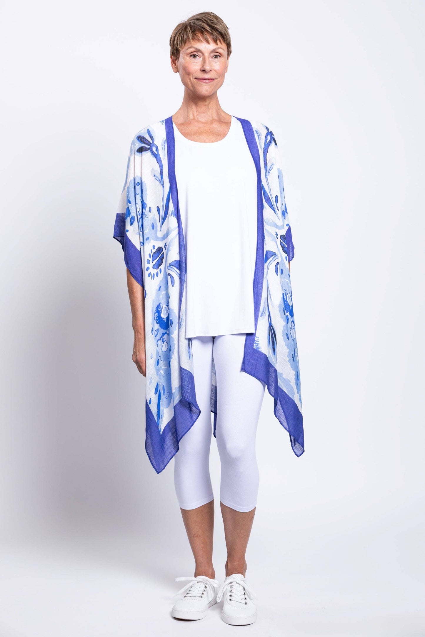 Blue Sky Clothing Co LLC - Darcy #44, Indigo Breeze: One Size