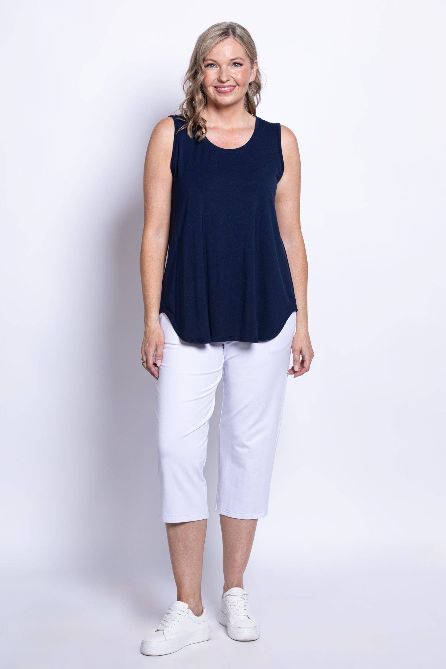BSC - Jazz Tank, Indigo, Bamboo: XLARGE