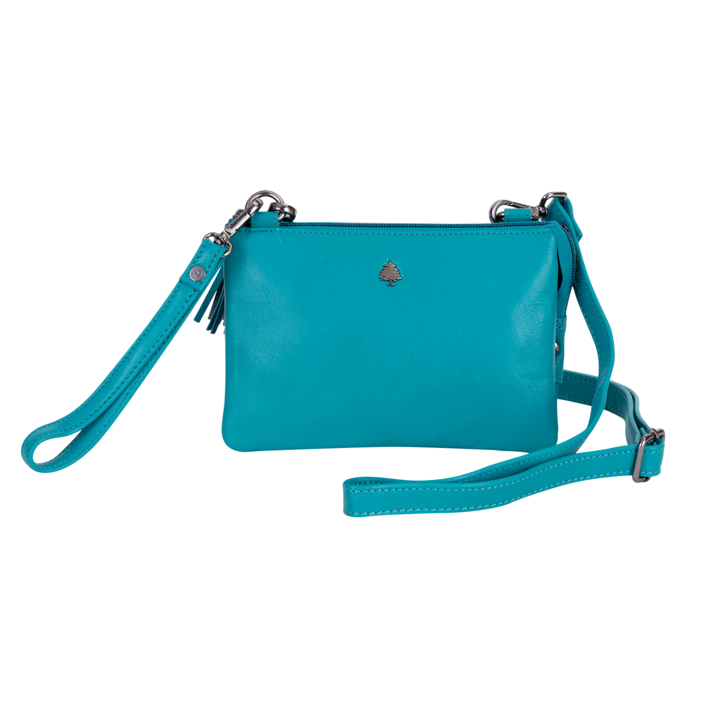 Greenwood Leather - Women's Shoulder Bag Ruby: Tan