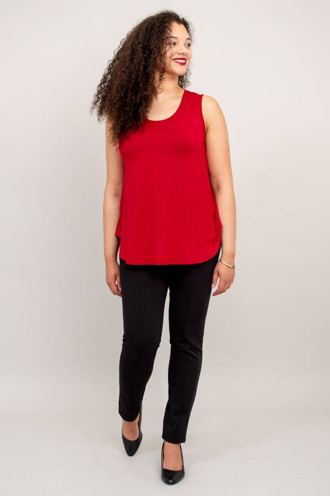 BSC - Jazz Tank, Lipstick, Bamboo: MEDIUM