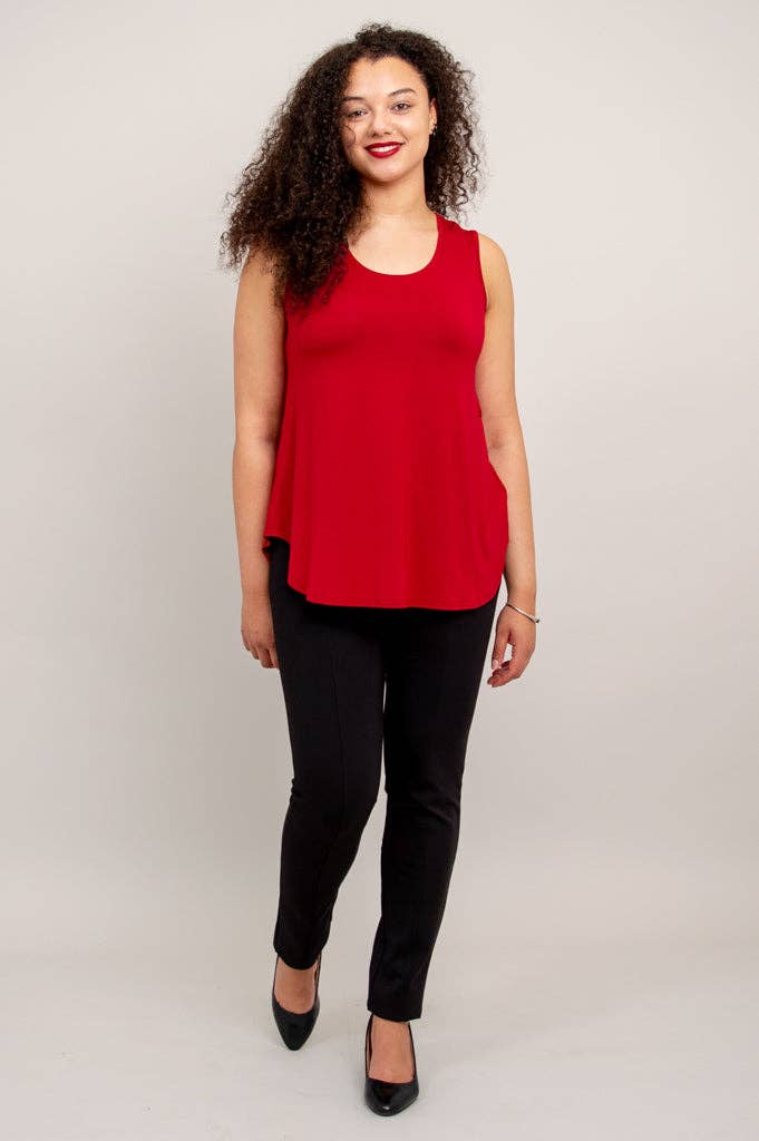 BSC - Jazz Tank, Lipstick, Bamboo: MEDIUM