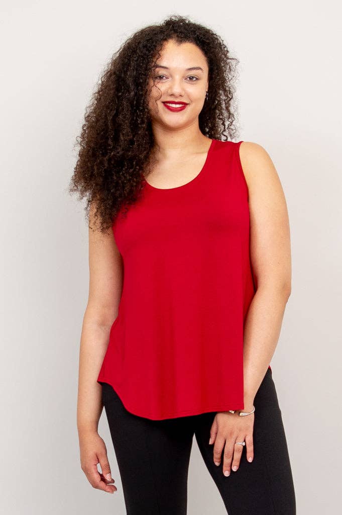 BSC - Jazz Tank, Lipstick, Bamboo: MEDIUM